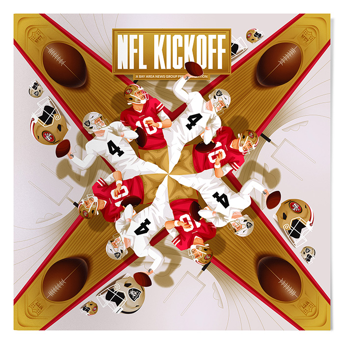 NFL Cover Kickoff Magazine