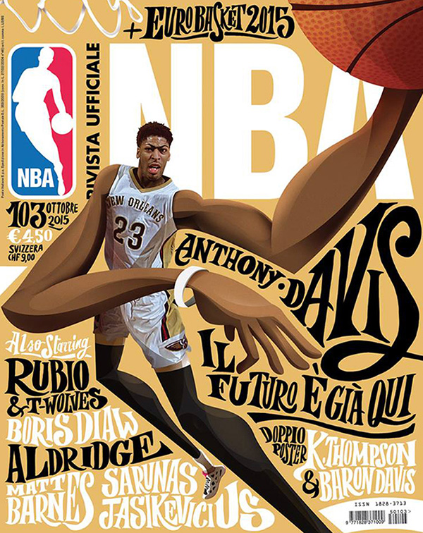 NBA rivista ufficiale cover